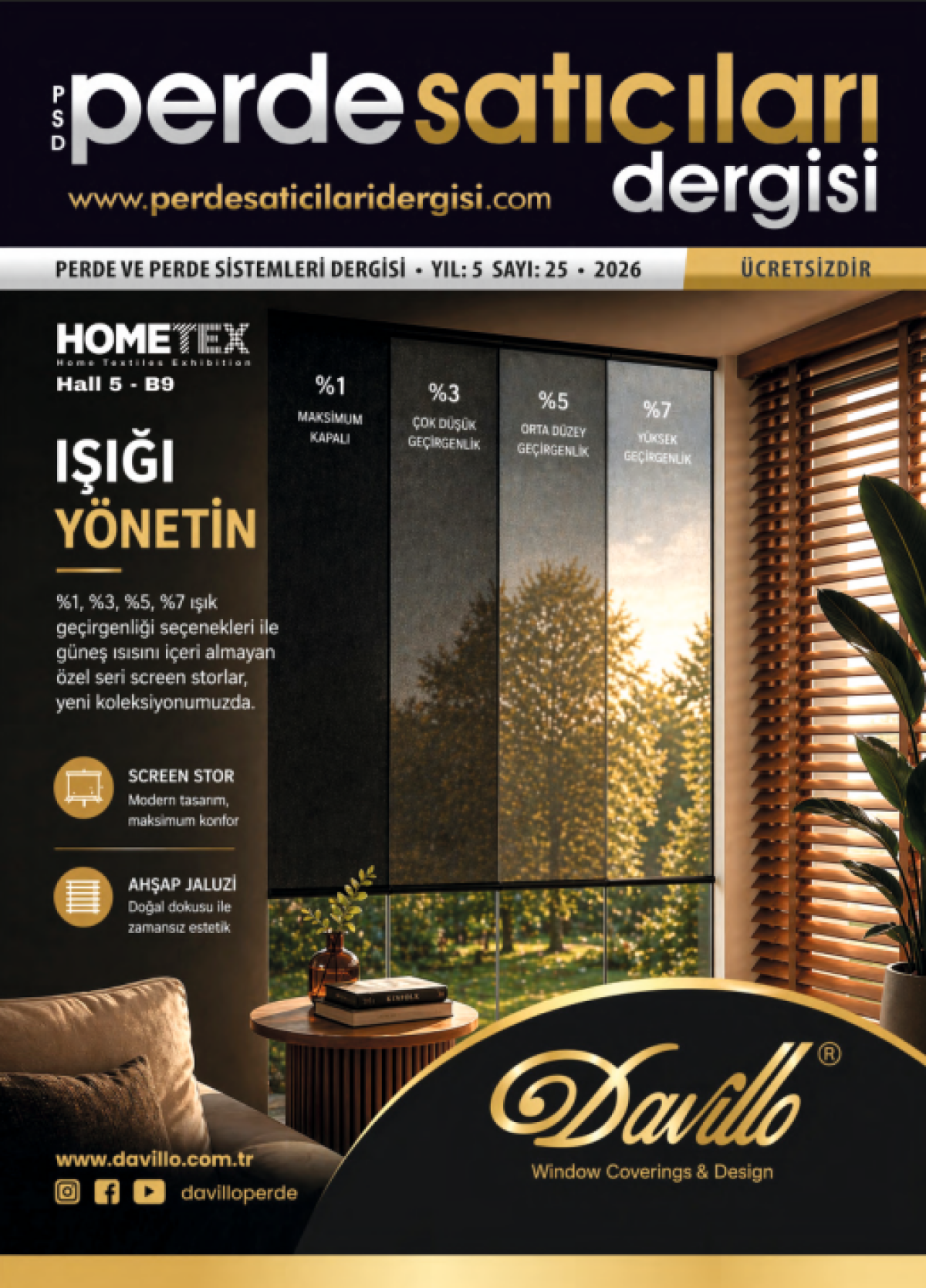 Perde Satıcıları Dergisi <br> 25. Sayısı