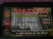 NAZLIM ÇEYİZ PERDE MEFRUŞAT