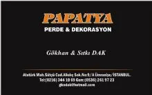 PAPATYA PERDE www.perdebank.com