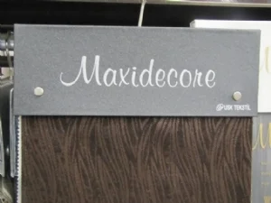 USK Tekstil’e ait Maxidecore Kartela Seti..