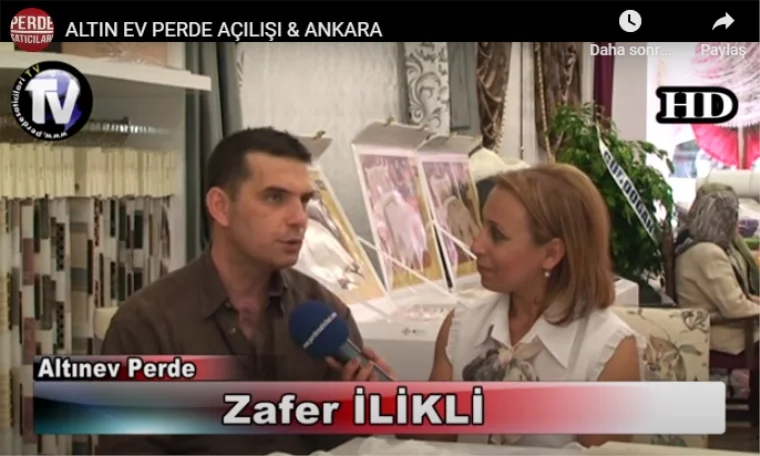 ALTIN EV PERDE DEMETEVLER’DE AÇILDI..