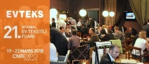21. İSTANBUL EV TEKSTİLİ FUARI 19-23 MAYIS 2015 CNREXPO’DA KAPILARINI AÇIYOR.