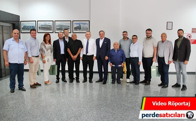 TETSİAD BAŞKAN ADAYI ŞERAFETTİN DEMİR, BURSA FİSTAŞ İPLİK FABRİKASINI ZİYARET ETTİ.