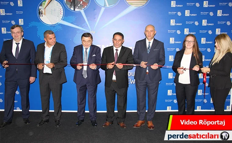 R+T Messe Stuttgart Türkiye 2019 Uluslararası Panjur Tente, Kapı / Geçiş Sistemleri ve Güneşten Korunma Sistemleri Fuarı Açıldı.