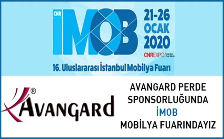 16. Uluslararası İstanbul İmob Mobilya Fuarı 21 - 26 Ocak 2020 Tarihleri Arasında Gerçekleşecek.