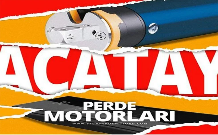 Acatay'dan Süper Sessiz Motorlu Perde Motorları