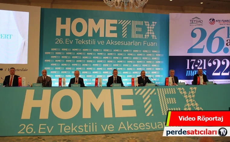 HOMETEX 26. Ev Tekstili ve Aksesuarları Fuarı Lansman Toplantısı / İstanbul