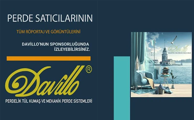 Davillo İstanbul 26. Hometex Ev Tekstili ve Aksesuarları Fuarında.