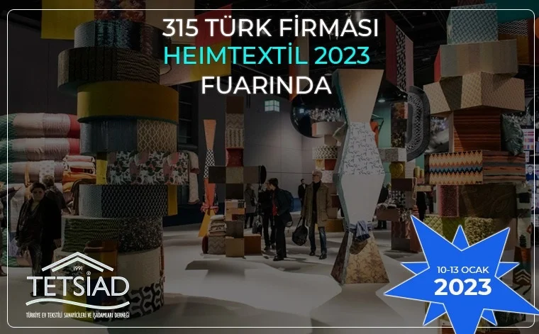 2023 Almanya Frankfurt Heimtextil Perde ve Ev Tekstili Fuarı Başlıyor.