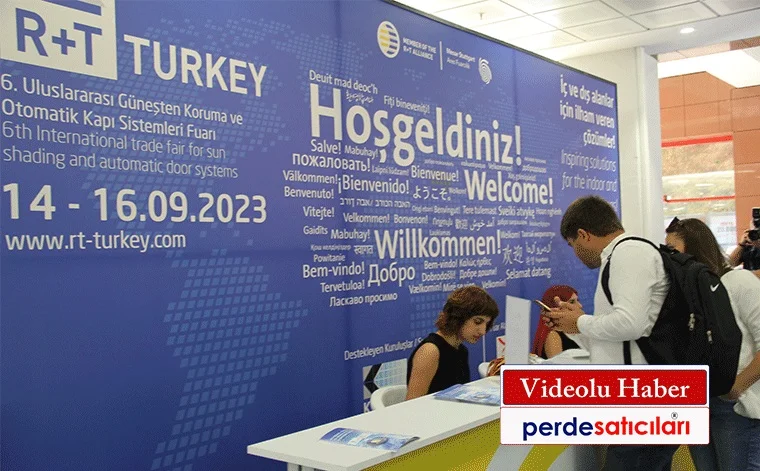 2023 R+T ULUSLARARASI GÜNEŞTEN KORUNMA VE KAPI SİSTEMLERİ FUARI SONA ERDİ.