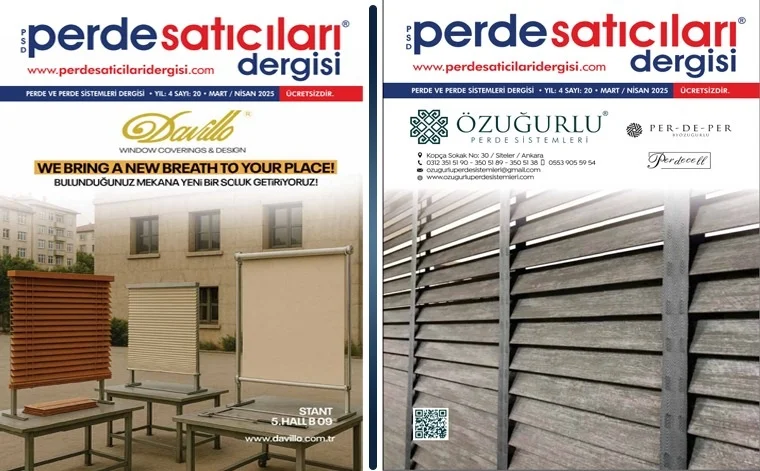 Perde Satıcıları Dergisinin 20. Baskı Dağıtımı Tamamlandı.