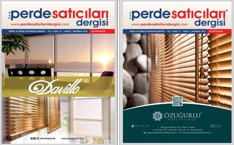 Perde Satıcıları Dergisinin 21. Baskı Dağıtımı Tamamlandı.