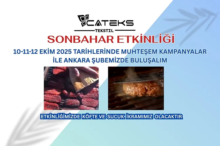 Çateks Farkıyla Bir Etkinlik Daha Geliyor.