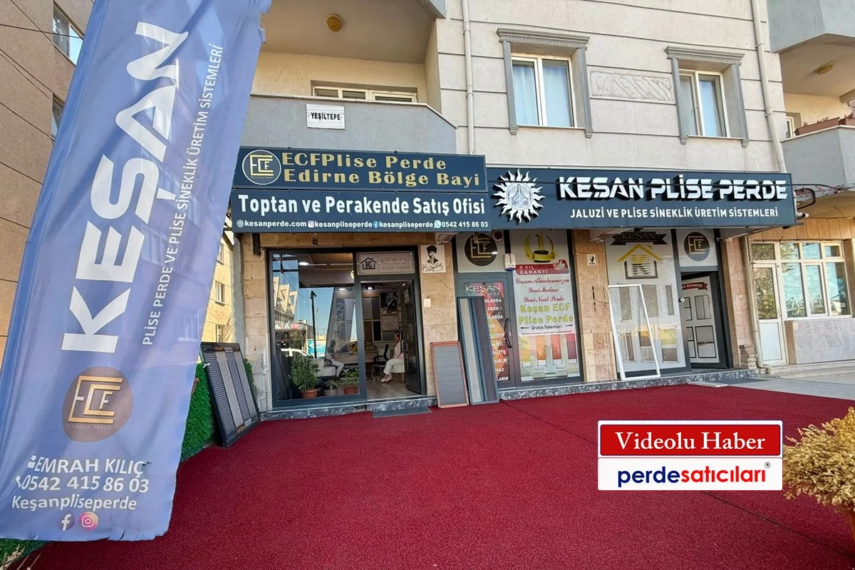 ECF Plise Perde’nin Keşan’daki Güçlü Temsilcisi: Keşan Plise Perde