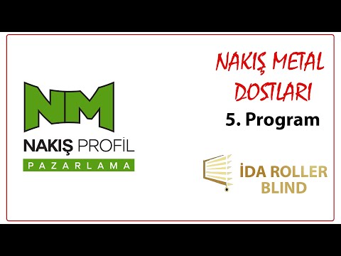 Nakış Metal Dostları, 6. Program, Ekru Mekanik Perde Sistemleri / İzmir