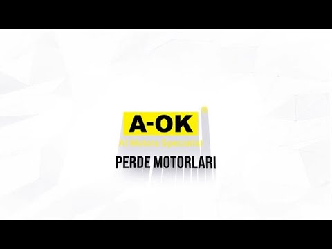 A-OK PERDE MOTORLARI TÜRKİYE DİSTRİBÜTÖRÜ MKS PERDE MOTORLARI, TAHSİN ERGENECİ, ANKARA
